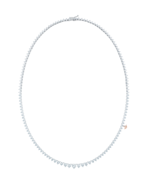 Browns tennis necklace 10carats diamonds