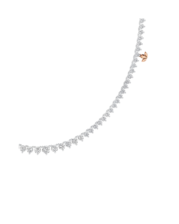 Browns tennis necklace 10carats diamonds