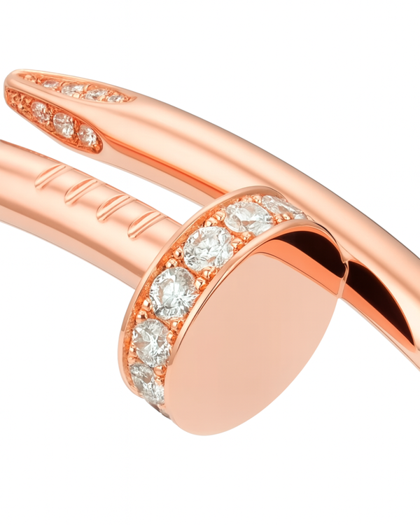 Cartier just un clou with diamonds 16mm