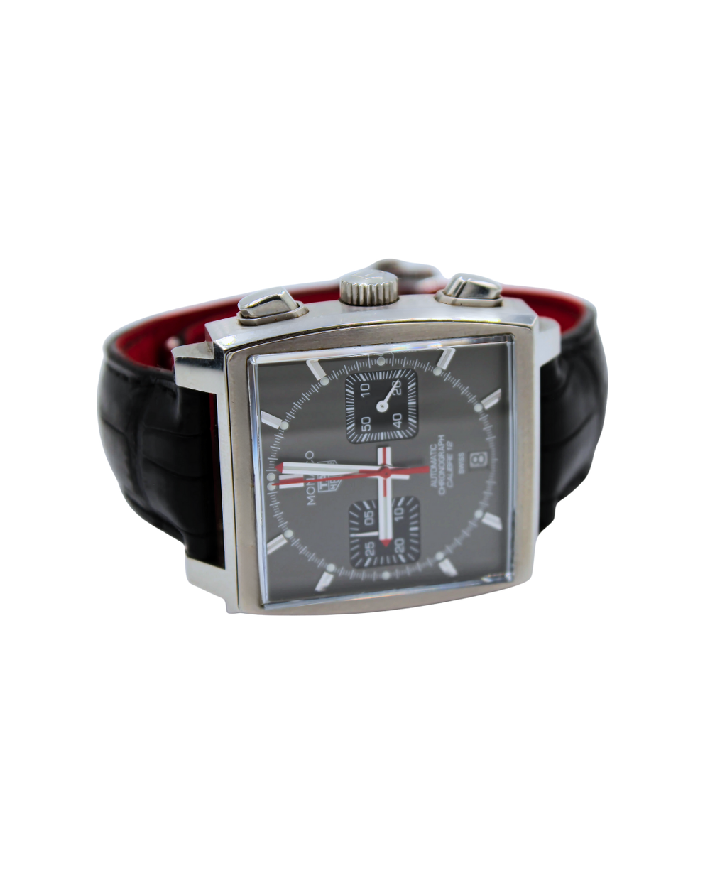 Tag Heuer Monaco Calibre 12 ref Caw211j.fc6476 - 39mm