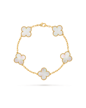 Van cleef alhambra bracelet 5 motif