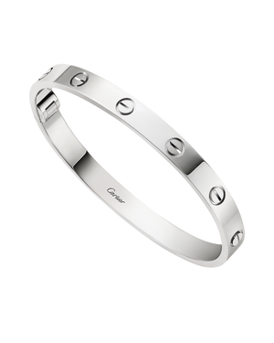 Cartier love bangle white gold 16mm