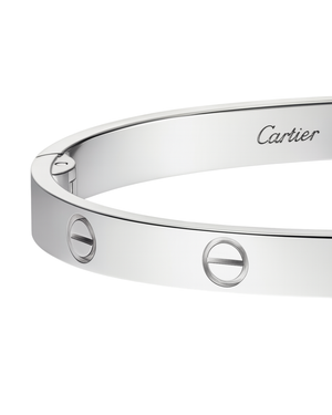 Cartier love bangle white gold 16mm