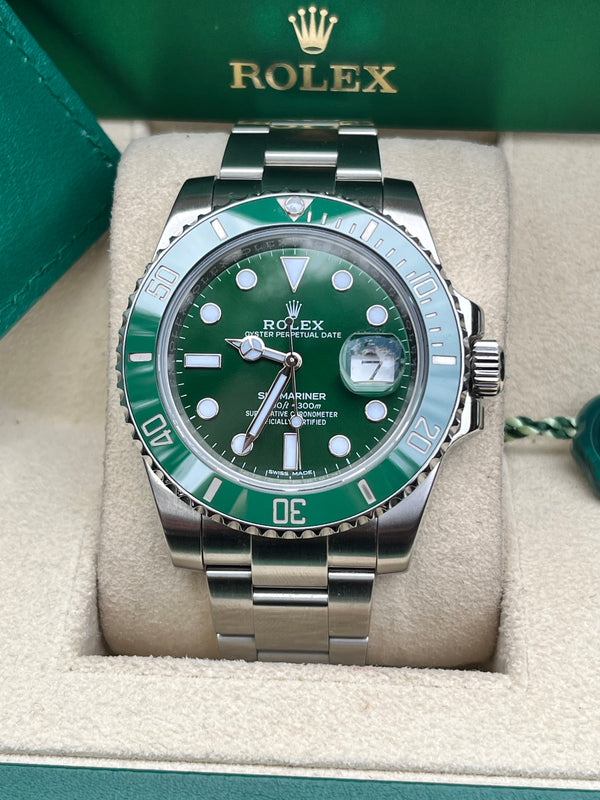 Rolex Submariner “hulk” ref: 116610LV