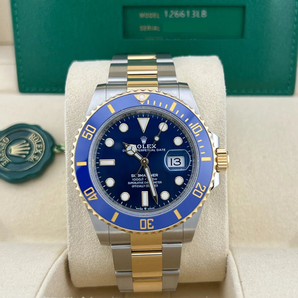 Rolex Submariner “bluesy” ref: 126613LB 2025 model box & papers