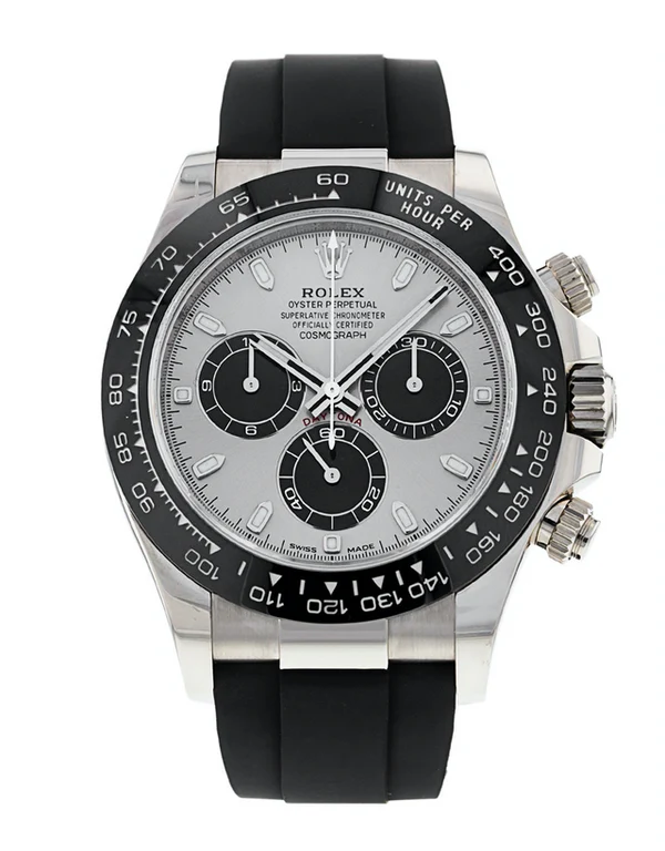 Rolex Daytona White Gold Oysterflex Ref: 126519LN