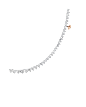 Browns tennis necklace 10carats diamonds