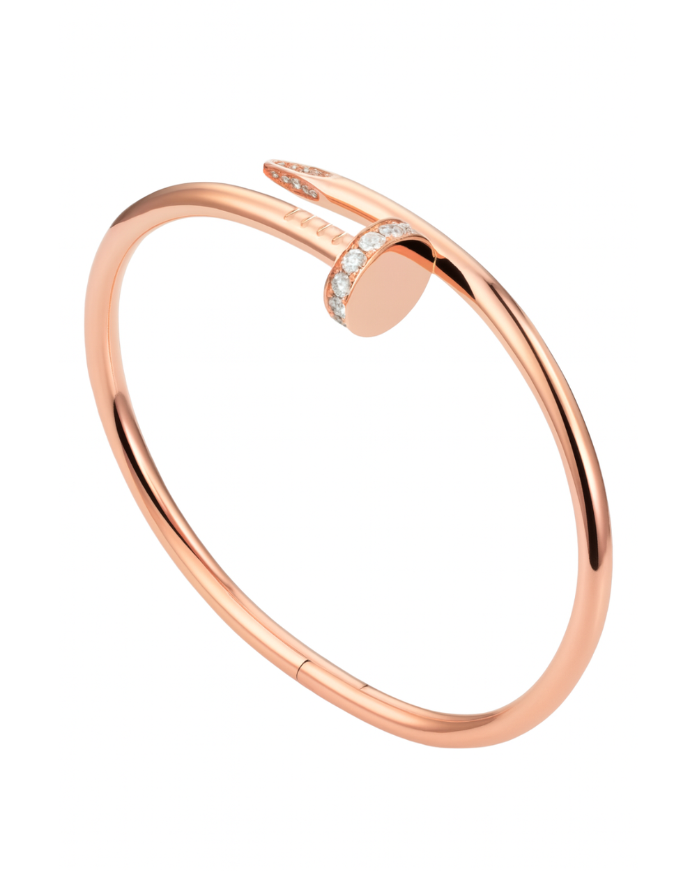 Cartier just un clou with diamonds 16mm