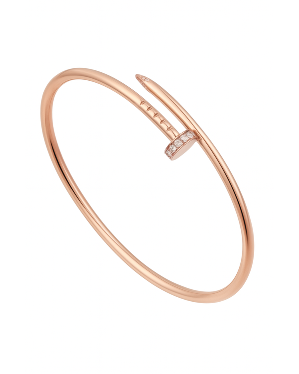 Cartier just un clou with diamonds small 16mm