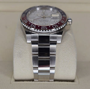 Rolex GMT Master 2 126719BLRO white gold meteorite dial 2025 brand new unworn