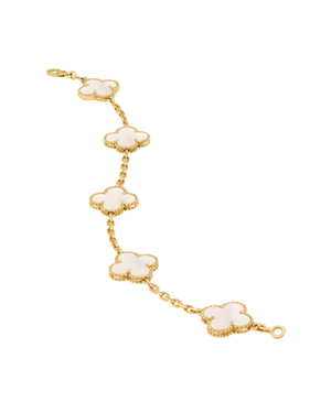 Van cleef alhambra bracelet 5 motif
