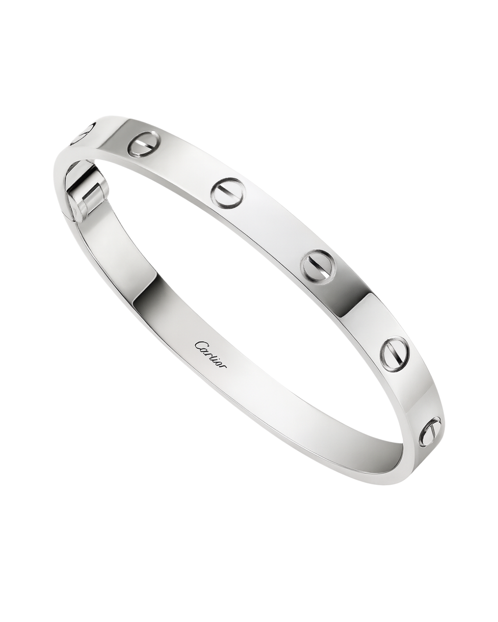 Cartier love bangle white gold 16mm