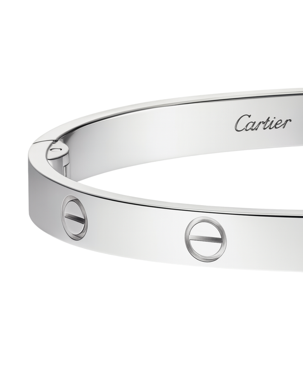 Cartier love bangle white gold 16mm